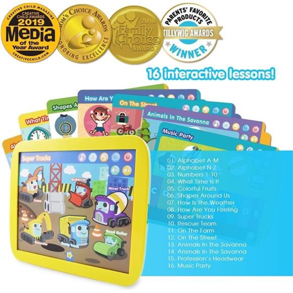 INNO PAD Smart Fun Lessons - Educational Tablet Toy to Learn Alphabet, Numbers - Picture 4 of 6